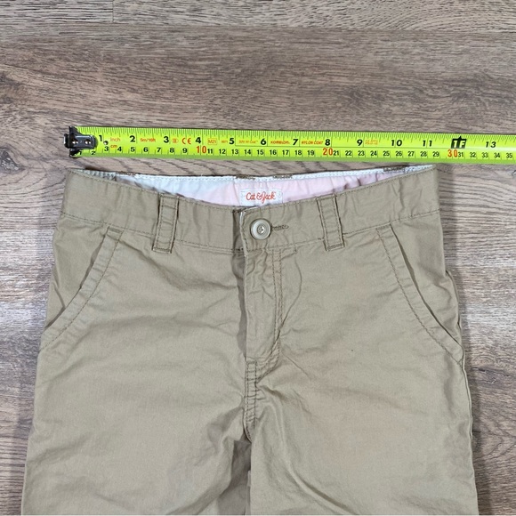 Cat & Jack Kids Shorts Pants Boys Size 7 US Beige Adjustable Waist - Picture 4 of 9